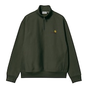 カーハート（CARHARTT）（メンズ）ハーフジップ AMERICANSCRIPT スウェットシャツ I0270141NQXX23FW