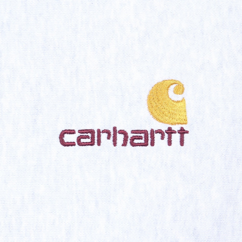 カーハート（CARHARTT）（メンズ）ハーフジップ AMERICANSCRIPT スウェットシャツ I027014482XX23FW