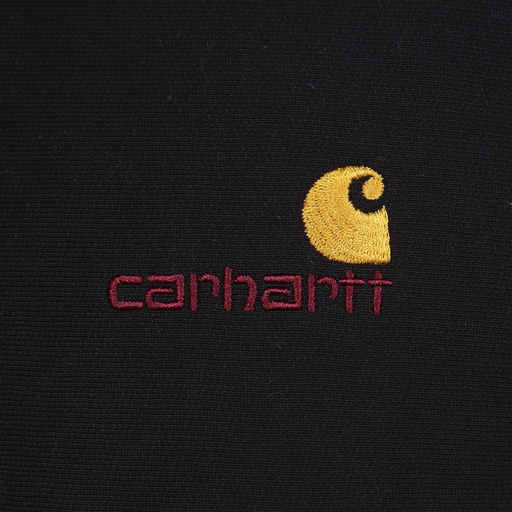 カーハート（CARHARTT）（メンズ）ハーフジップ AMERICANSCRIPT スウェットシャツ I02701489XX23FW