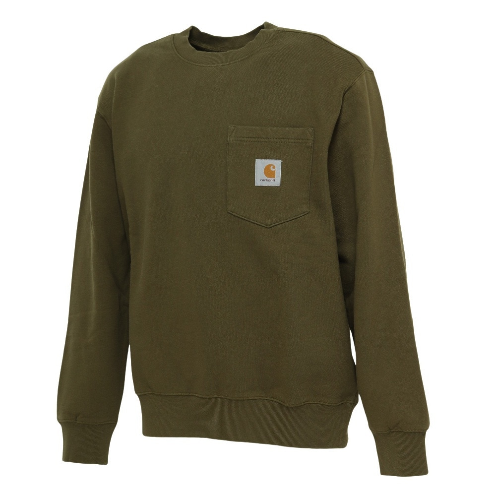 カーハート（CARHARTT）（メンズ）トレーナー メンズ ポケットスウェットシャツ I0309031NPXX23FW