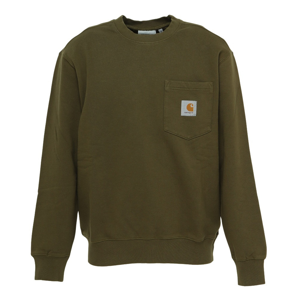 カーハート（CARHARTT）（メンズ）トレーナー メンズ ポケットスウェットシャツ I0309031NPXX23FW