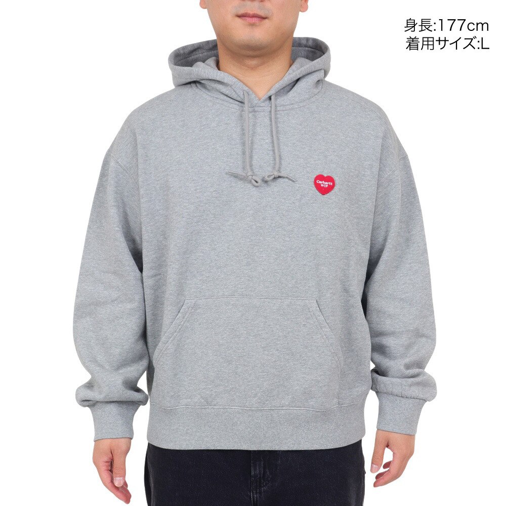 カーハート（CARHARTT）（メンズ）ハート パッチスウェット フーディ I032450V6XX23FW