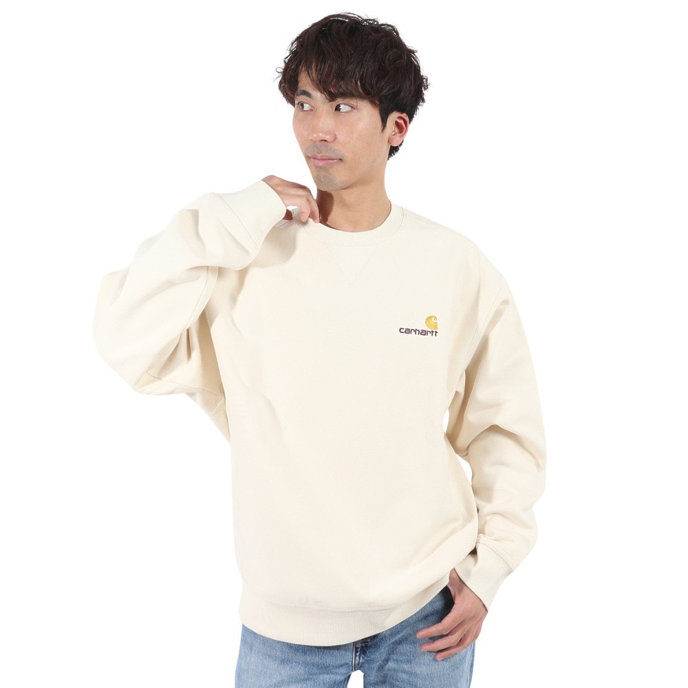 カーハート（CARHARTT）（メンズ）アメリカンスクリプトスウェットシャツ I02547505XX23FW