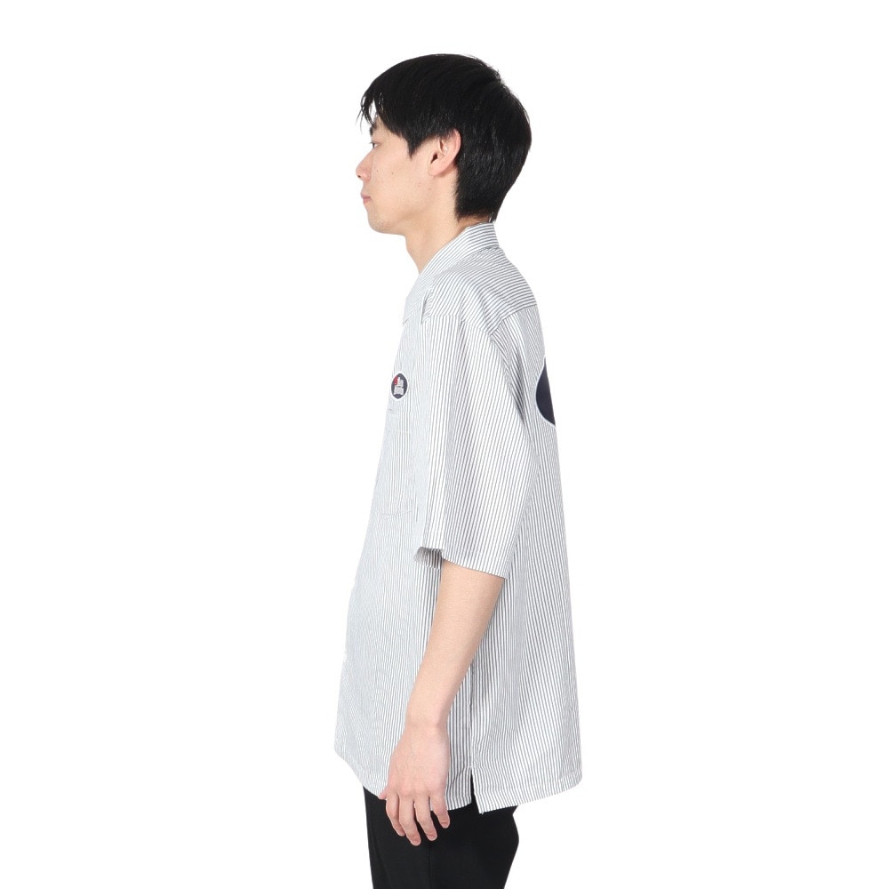ベンデイビス（BEN DAVIS）（メンズ）ワッペン 半袖 ワークシャツ 24580028-NAV