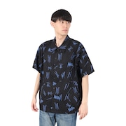 (メンズ)半袖シャツ ALL OVER BLIND 2412-07215-01021