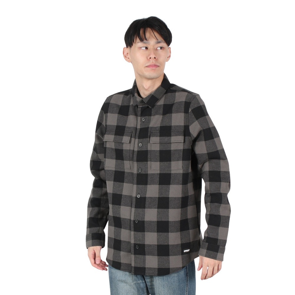 オークリー（OAKLEY）（メンズ）BEAR COZY FLANNEL 長袖シャツ FOA402577-9FP