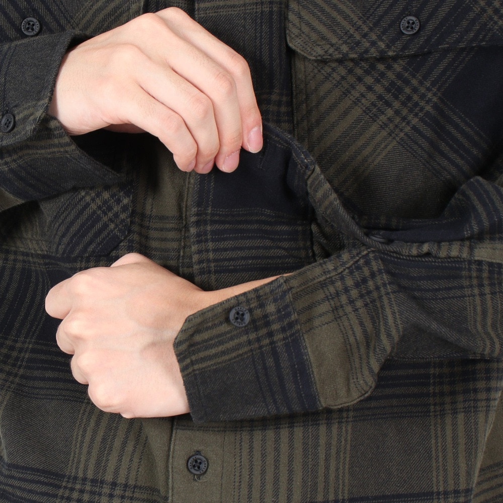 オークリー（OAKLEY）（メンズ）90s Plaid 長袖シャツ FOA406127-BCE
