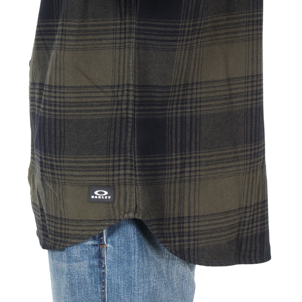 オークリー（OAKLEY）（メンズ）90s Plaid 長袖シャツ FOA406127-BCE