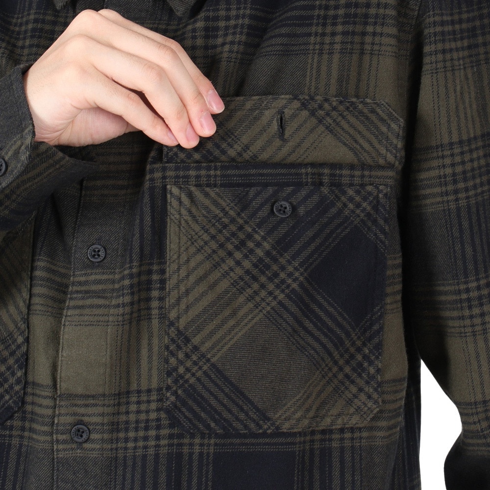 オークリー（OAKLEY）（メンズ）90s Plaid 長袖シャツ FOA406127-BCE