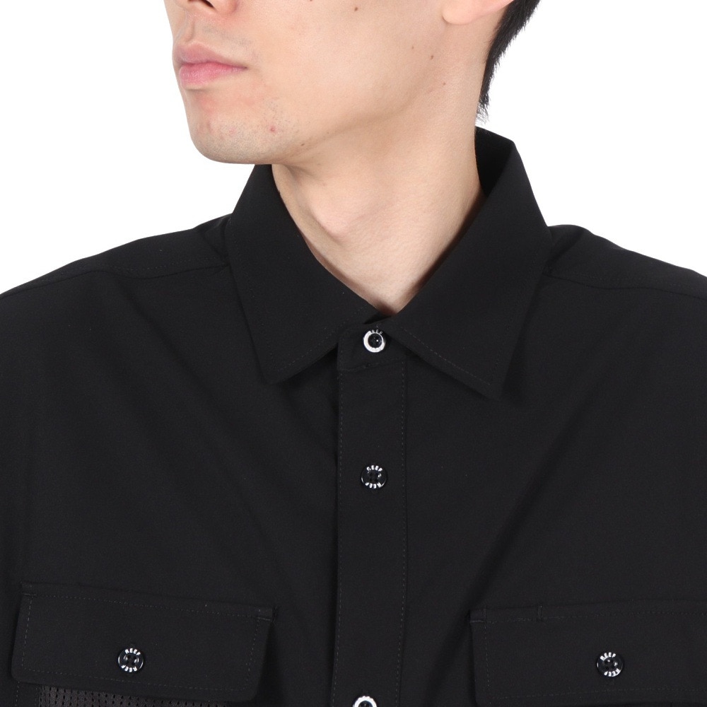 リーフ（REEF）（メンズ）バハ ロングスリーブシャツ RFWSM2430-BLK