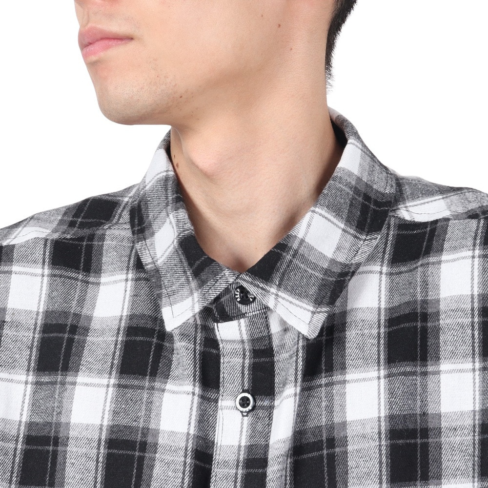 リーフ（REEF）（メンズ）フランネル ロングスリーブシャツ RFWSM2432-BLK
