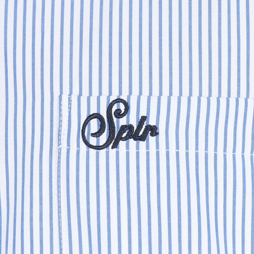 SPLR（SPLR）（メンズ）ストライプ 半袖シャツ 2511-18115-00820