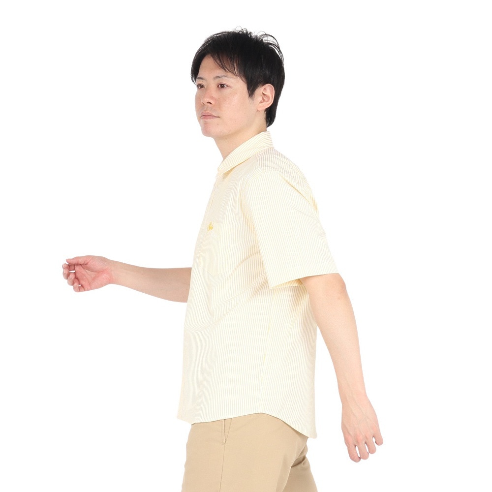SPLR（SPLR）（メンズ）ストライプ 半袖シャツ 2511-18115-00843