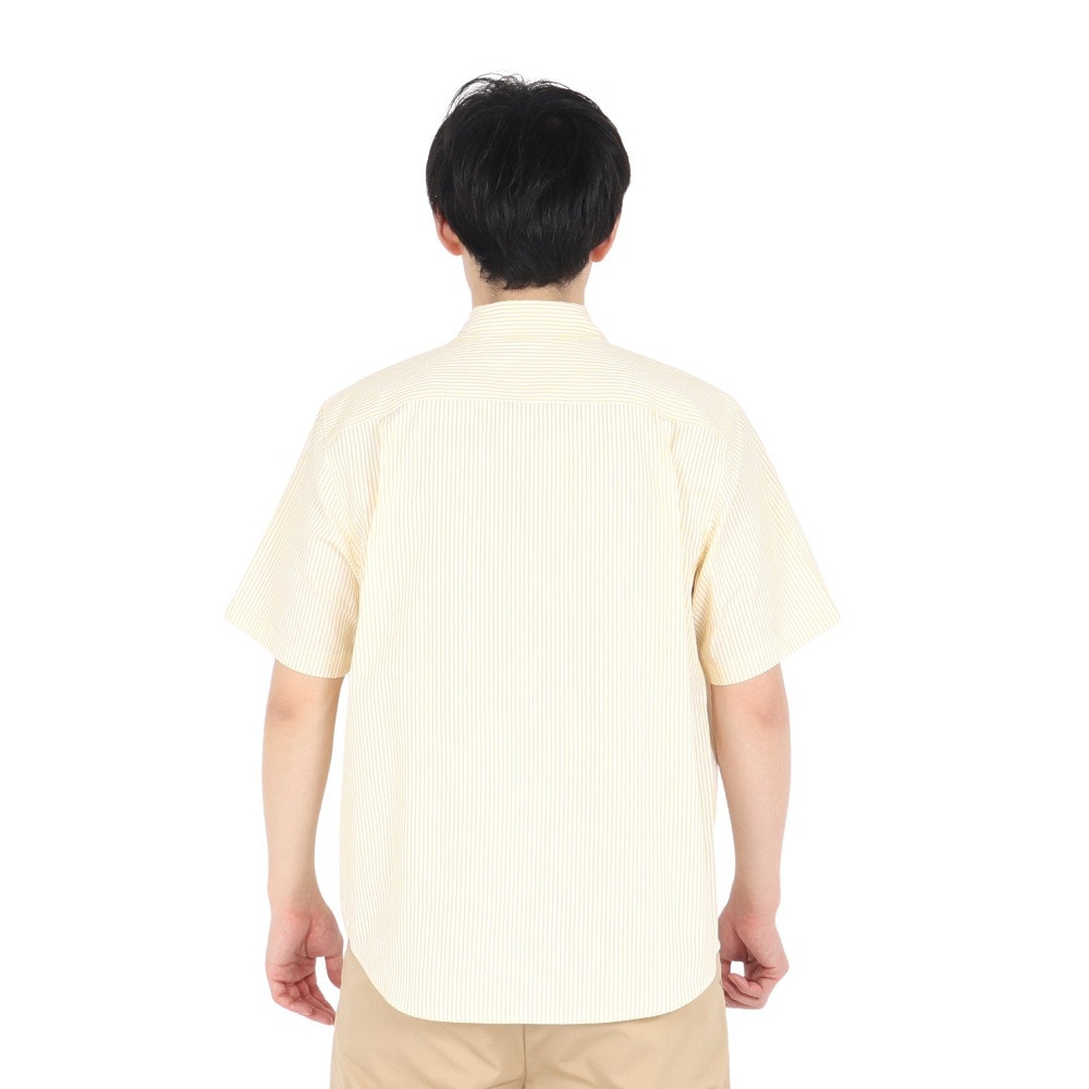 SPLR（SPLR）（メンズ）ストライプ 半袖シャツ 2511-18115-00843