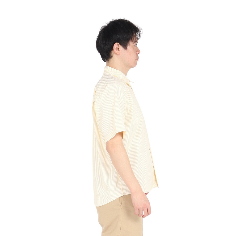 SPLR（SPLR）（メンズ）ストライプ 半袖シャツ 2511-18115-00843