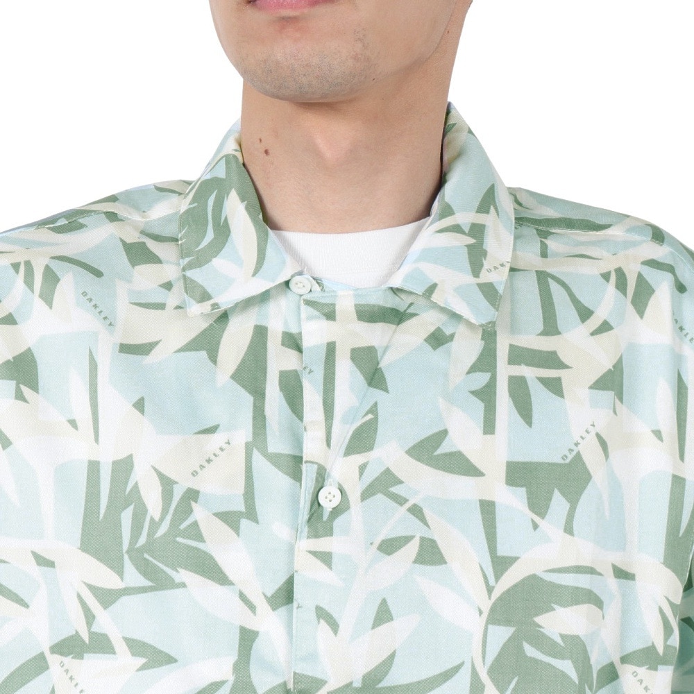 オークリー（OAKLEY）（メンズ）Printed 半袖シャツ FOA406860-6ZF