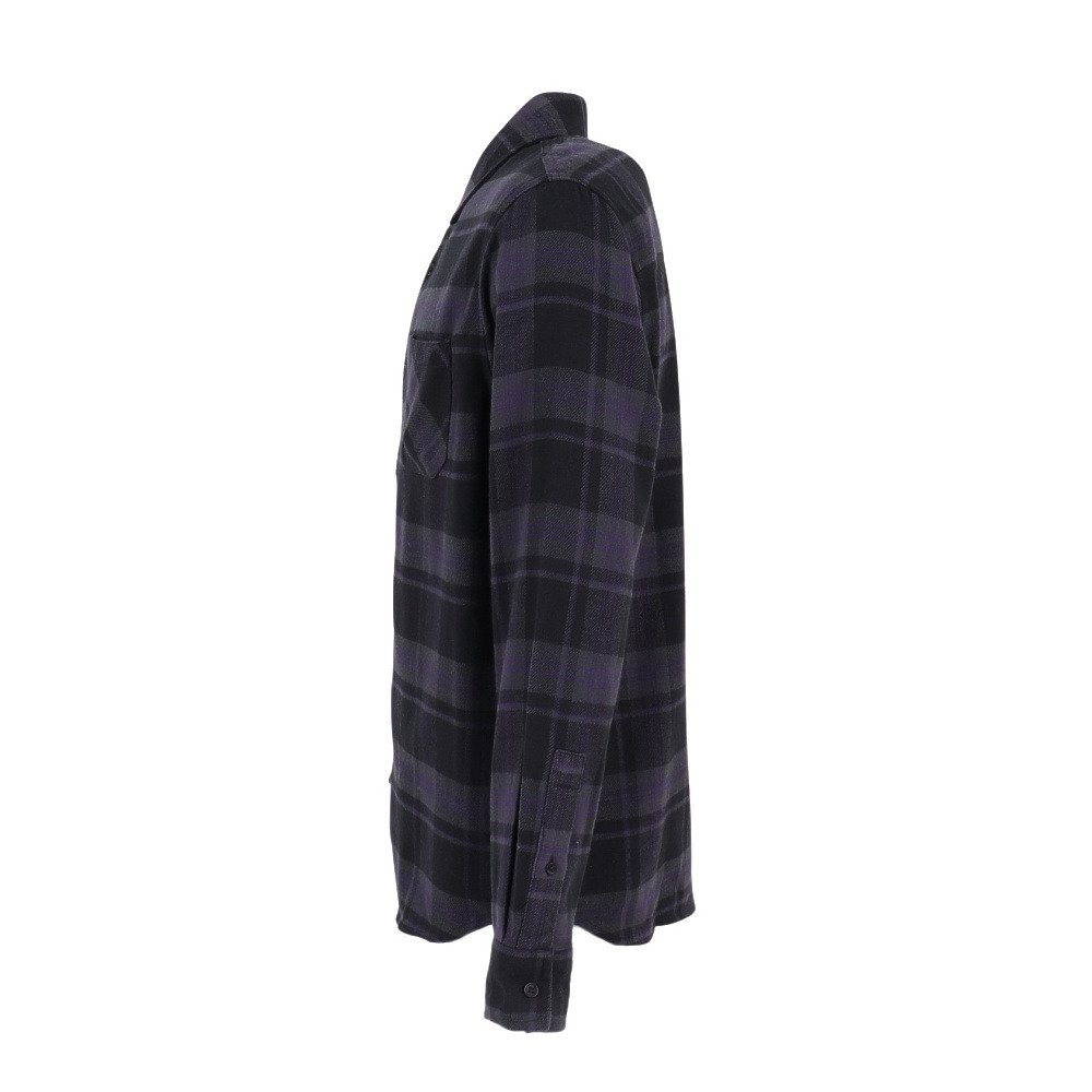 PODIUM PLAID 長袖 フランネルシャツ FOA402573-9QX 2
