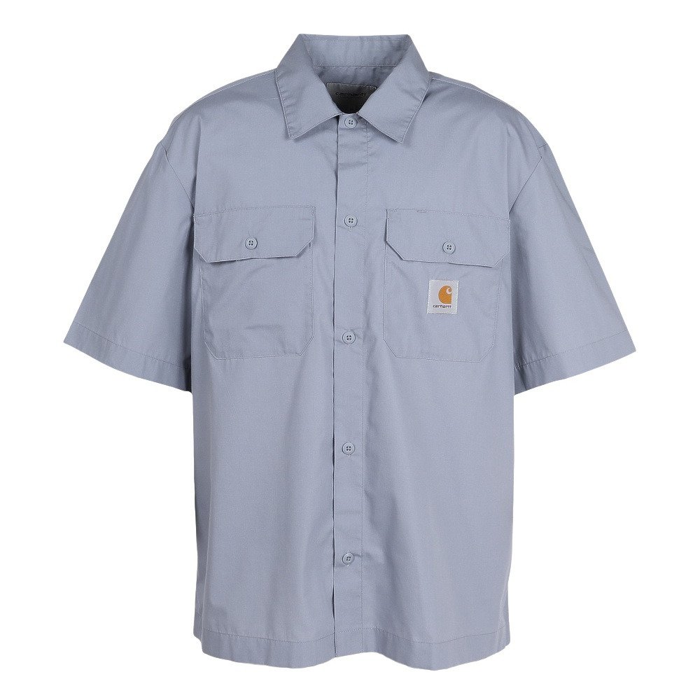 8YARDS.グレー 半袖シャツ カーハート（CARHARTT）（メンズ）半袖 CRAFT シャツ I0352321NKXX26SS