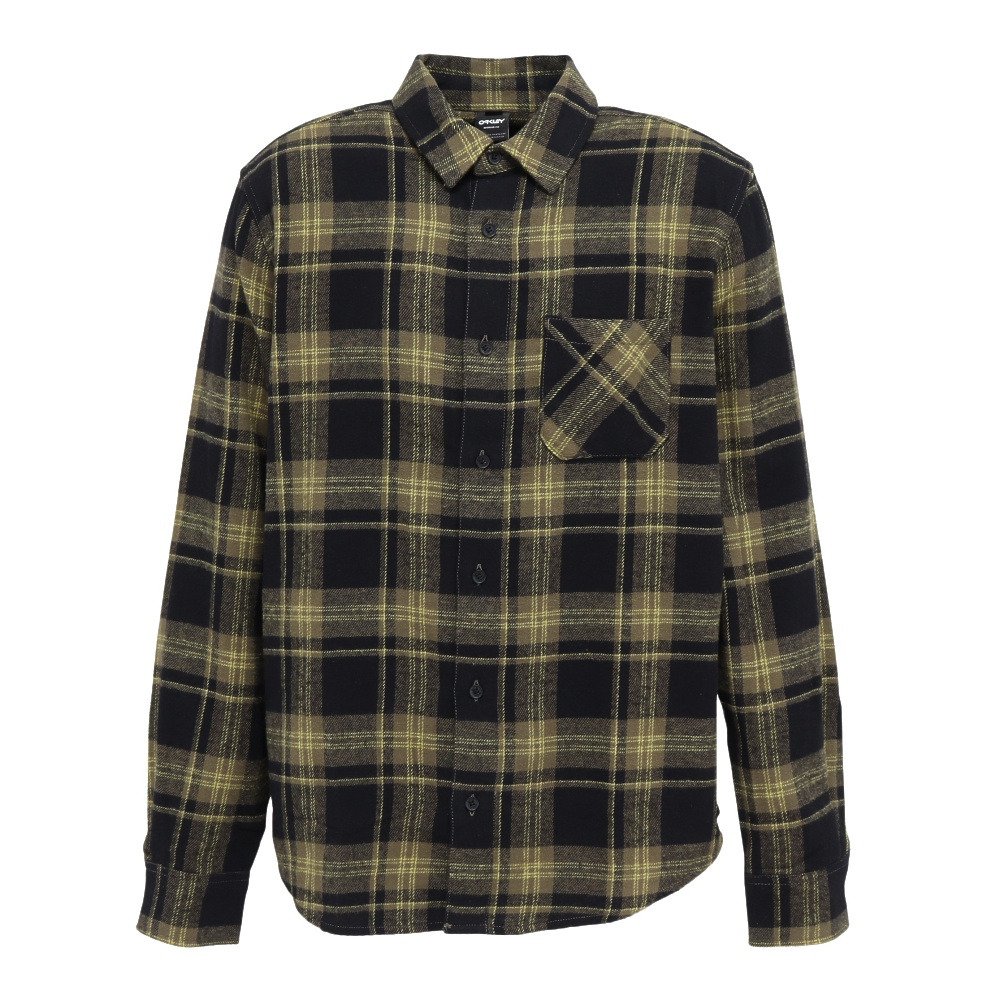 オークリー（OAKLEY）（メンズ）Podium Plaid 長袖 フランネルシャツ