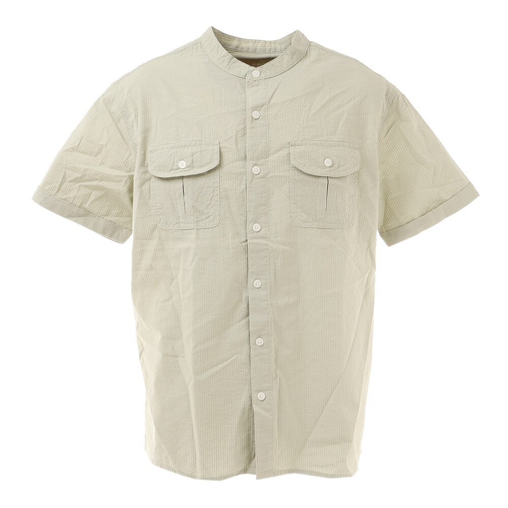  STAND COLLAR シャツ 881EK1CG6285 GRN