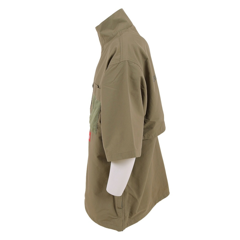 マンハッタンポーテージ（ManhattanPortage）（メンズ）半袖シャツ メンズ Stand 23SS-MP-M516 KHK