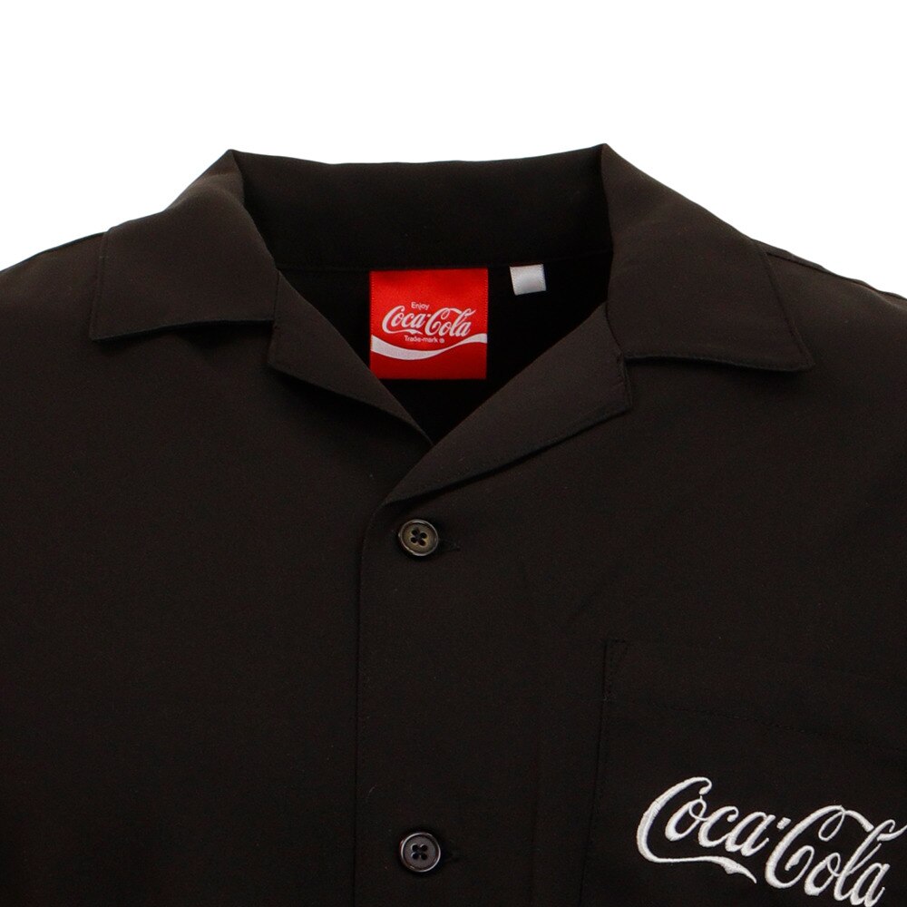 コカコーラ｜バックボトルシャツ 0530113-01 BLK - スポーツ用品はスーパースポーツゼビオ