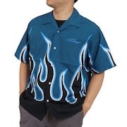 エクストララージ（XLARGE）（メンズ）FLAME 半袖シャツ 101222014005-BLUE
