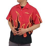エクストララージ（XLARGE）（メンズ）FLAME 半袖シャツ 101222014005-RED