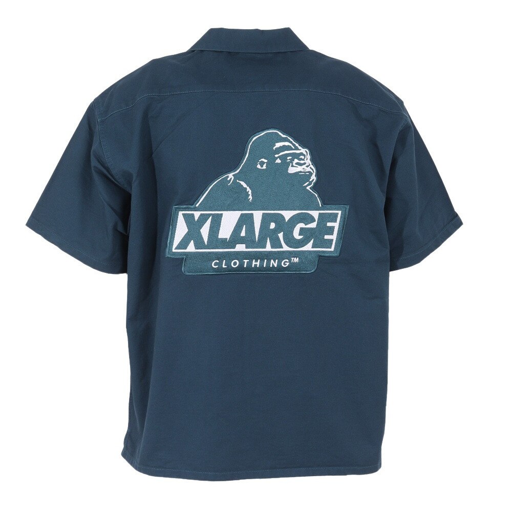 XLARGE★ジャケット(黒・S)　半袖