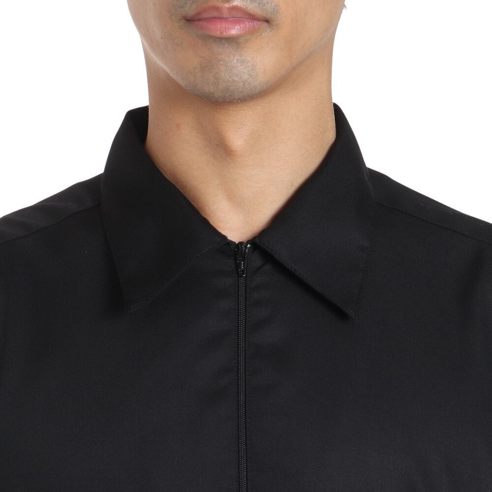 BEN DAVIS（メンズ）半袖シャツ メンズ ハーフジップ 23580030-BLK