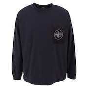 (メンズ)長袖シャツ メンズ HFF Gimmick ロングスリーブシャツ 88000070 BLK