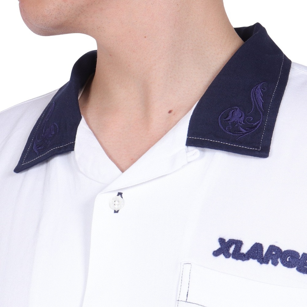 エクストララージ（XLARGE）（メンズ）OG ショートスリーブ WORK シャツ 101242014003-WHITE