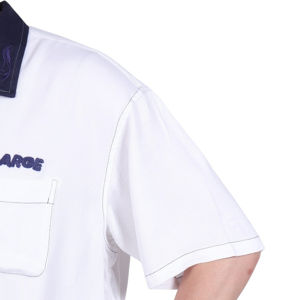 エクストララージ（XLARGE）（メンズ）OG ショートスリーブ WORK シャツ 101242014003-WHITE