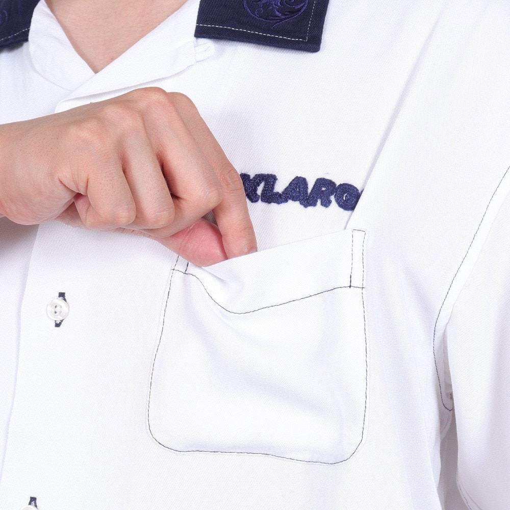 エクストララージ（XLARGE）（メンズ）OG ショートスリーブ WORK シャツ 101242014003-WHITE