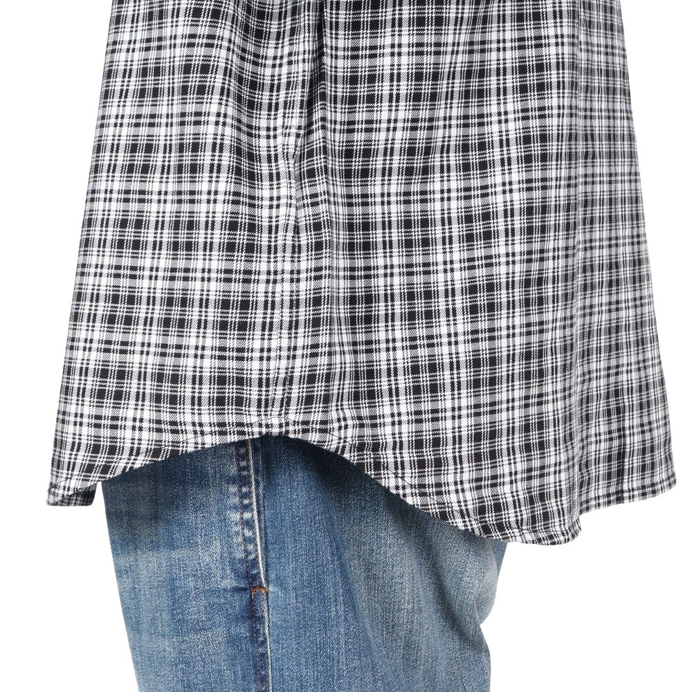 エクストララージ（XLARGE）（メンズ）PLAID ロングスリーブシャツ 101243014001-BLACK