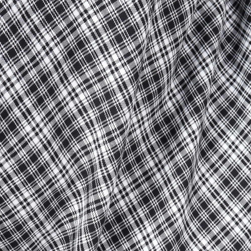 エクストララージ（XLARGE）（メンズ）PLAID ロングスリーブシャツ 101243014001-BLACK