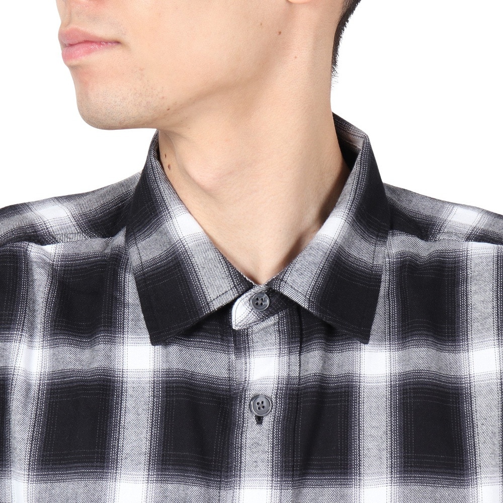 エクストララージ（XLARGE）（メンズ）OLD ENGLISH L/S FLANNEL 長袖シャツ 101243014003-BLACK