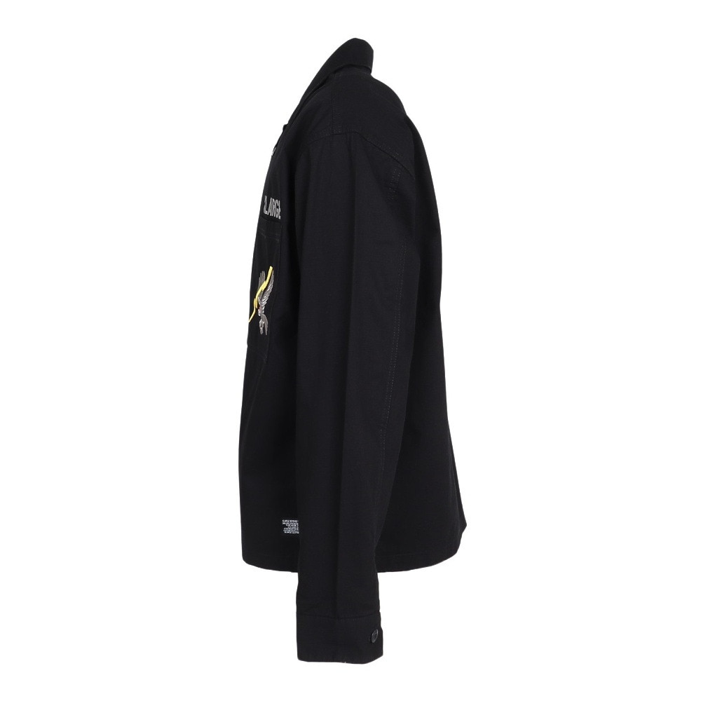 エクストララージ（XLARGE）（メンズ）RIPSTOP MILITARY シャツ 101251014001-BLACK