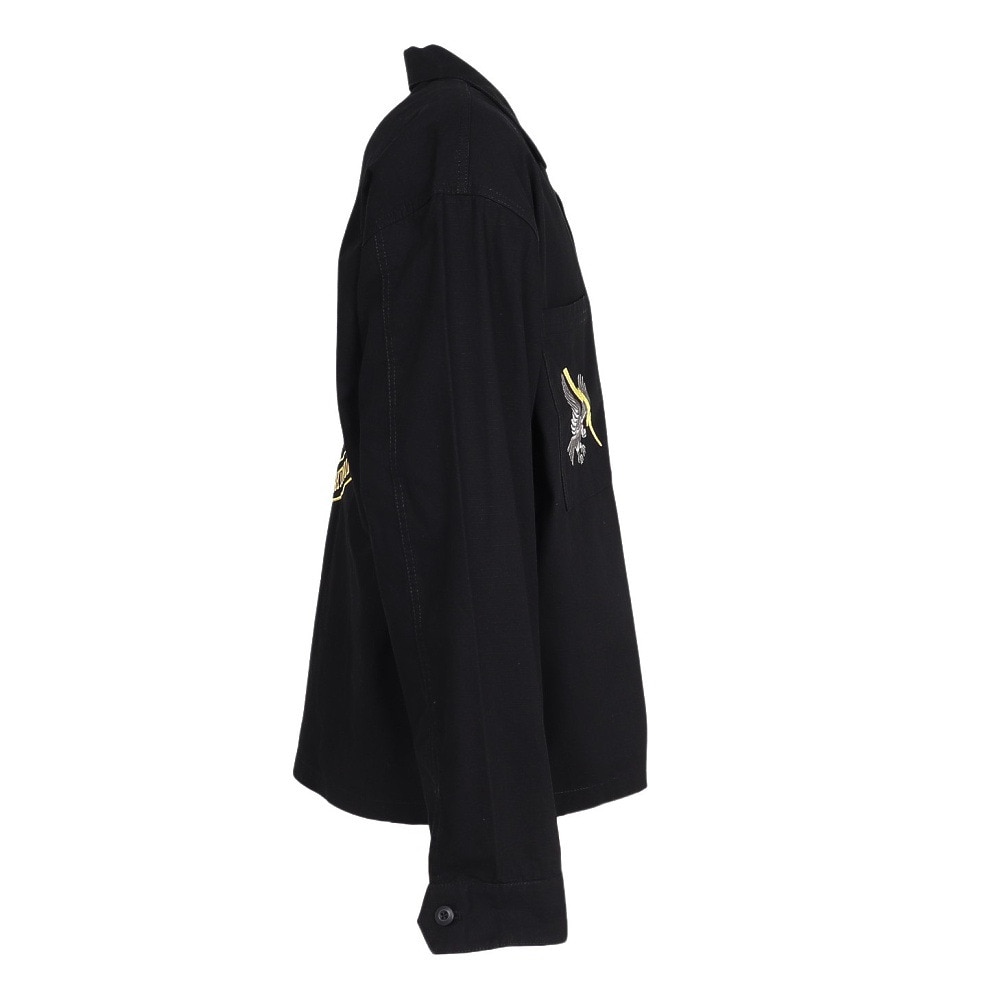 エクストララージ（XLARGE）（メンズ）RIPSTOP MILITARY シャツ 101251014001-BLACK
