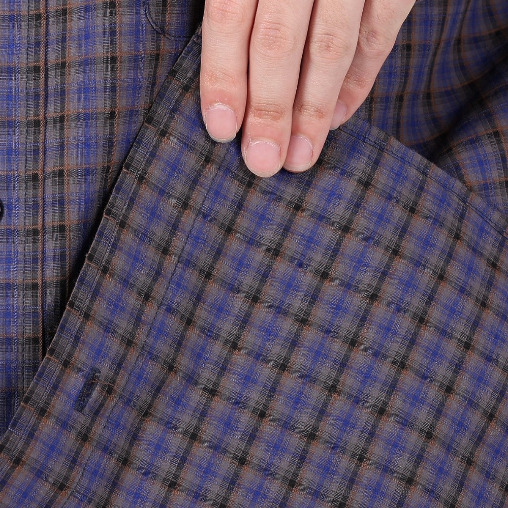 エクストララージ（XLARGE）（メンズ）PLAID 長袖シャツ 101251014002-NAVY