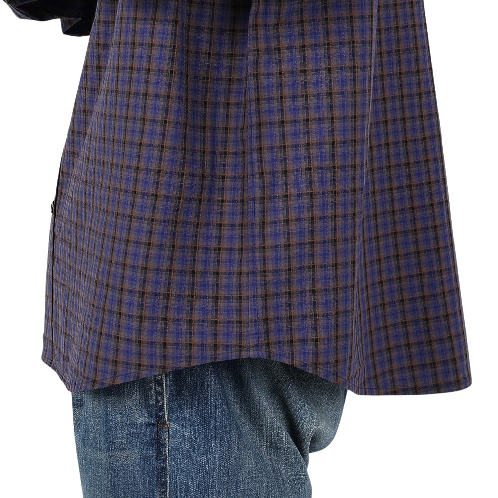 エクストララージ（XLARGE）（メンズ）PLAID 長袖シャツ 101251014002-NAVY