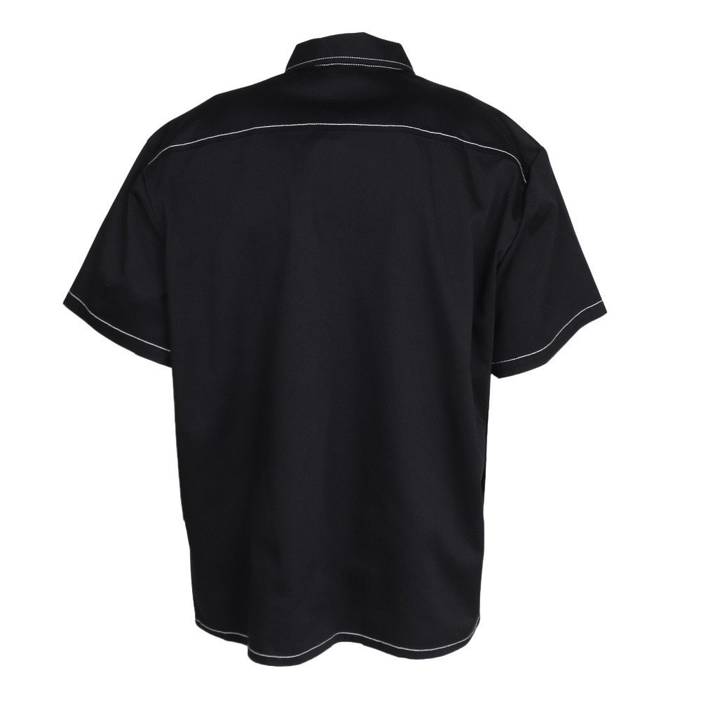 エクストララージ（XLARGE）（メンズ）OLD ENGLISH 半袖ワークシャツ 101251014004-BLACK
