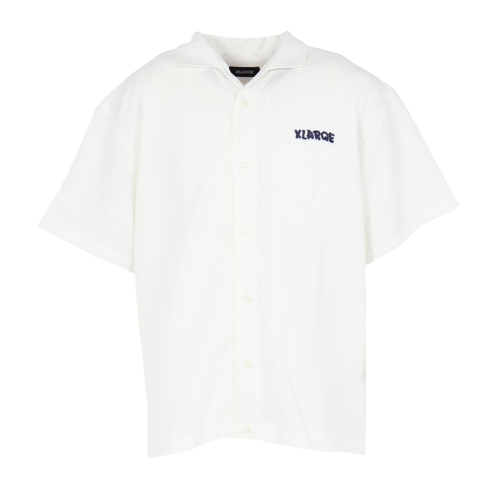 エクストララージ（XLARGE）（メンズ）DRAWING OG 半袖シャツ 101252014002-WHITE