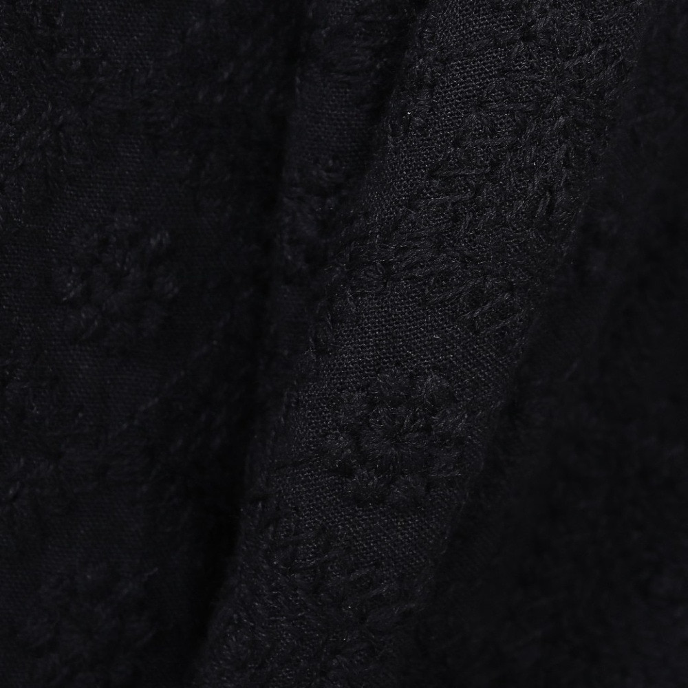 エクストララージ（XLARGE）（メンズ）EMBROIDERED 半袖 レースシャツ 101252014005-BLACK