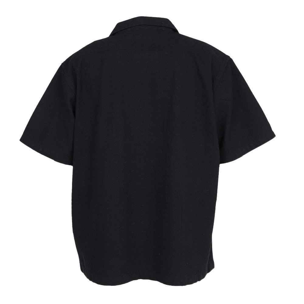 エクストララージ（XLARGE）（メンズ）EMBROIDERED 半袖 レースシャツ 101252014005-BLACK