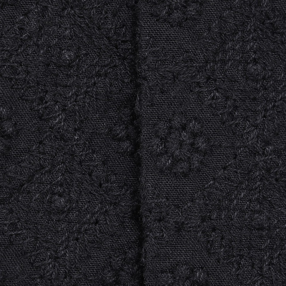 エクストララージ（XLARGE）（メンズ）EMBROIDERED 半袖 レースシャツ 101252014005-BLACK