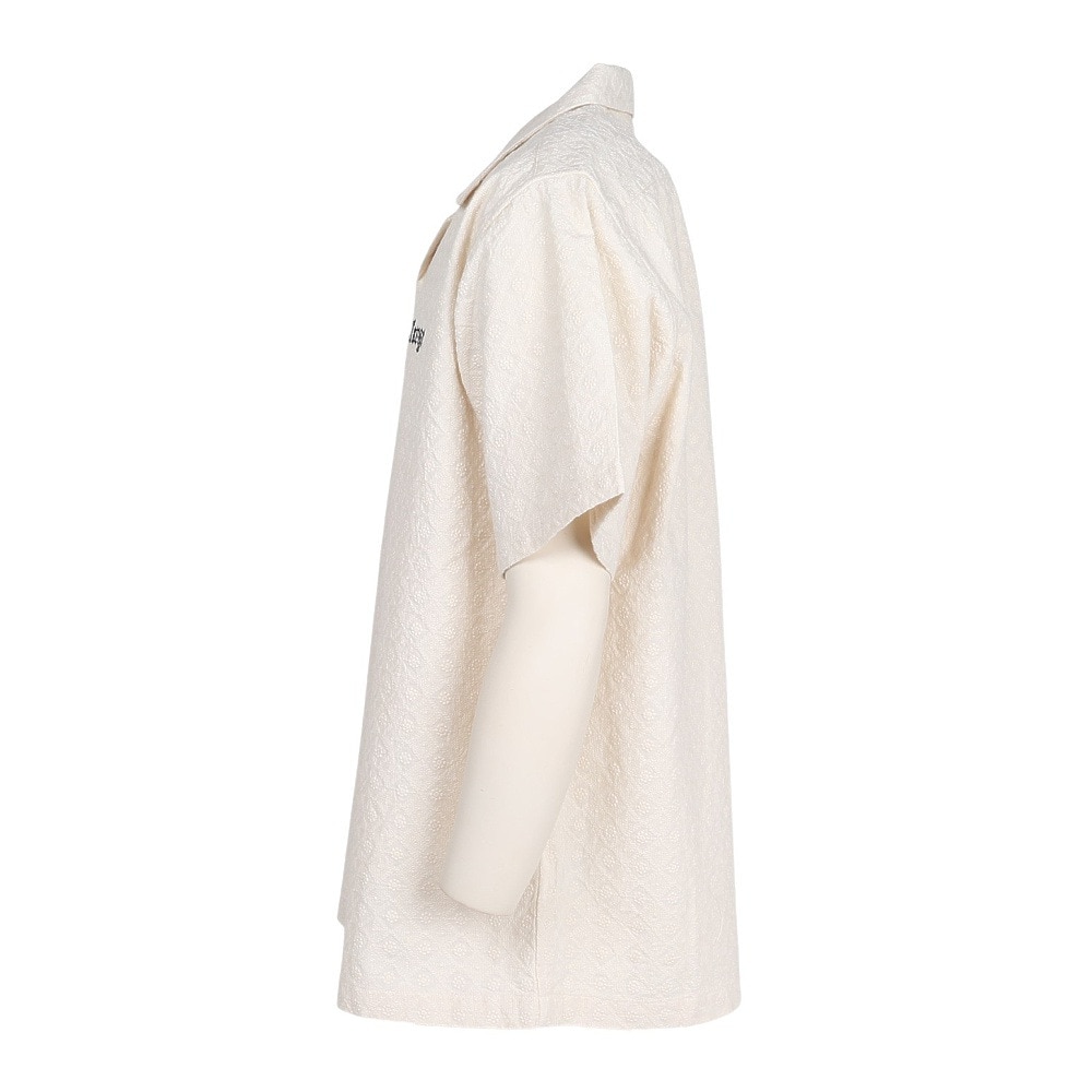 エクストララージ（XLARGE）（メンズ）EMBROIDERED 半袖 レースシャツ 101252014005-OFF WHITE