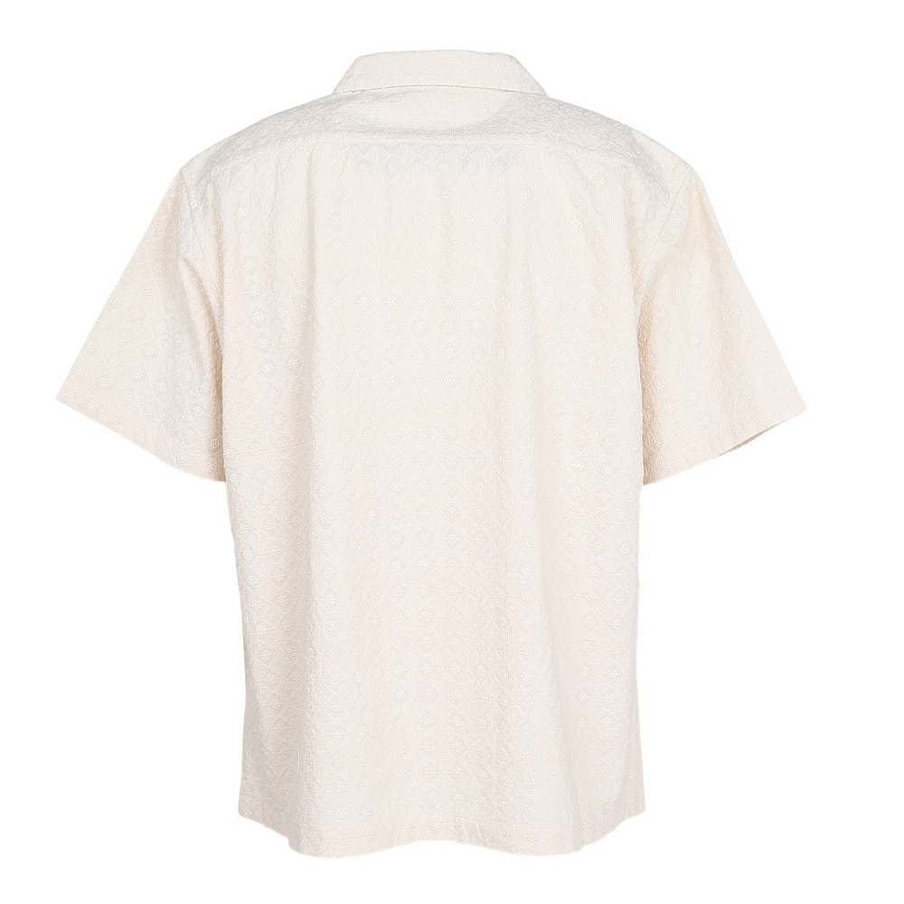 エクストララージ（XLARGE）（メンズ）EMBROIDERED 半袖 レースシャツ 101252014005-OFF WHITE
