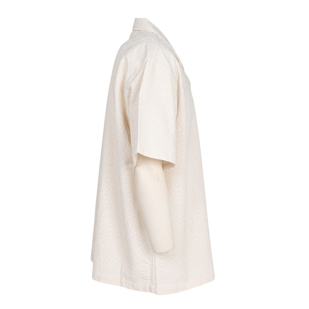 エクストララージ（XLARGE）（メンズ）EMBROIDERED 半袖 レースシャツ 101252014005-OFF WHITE