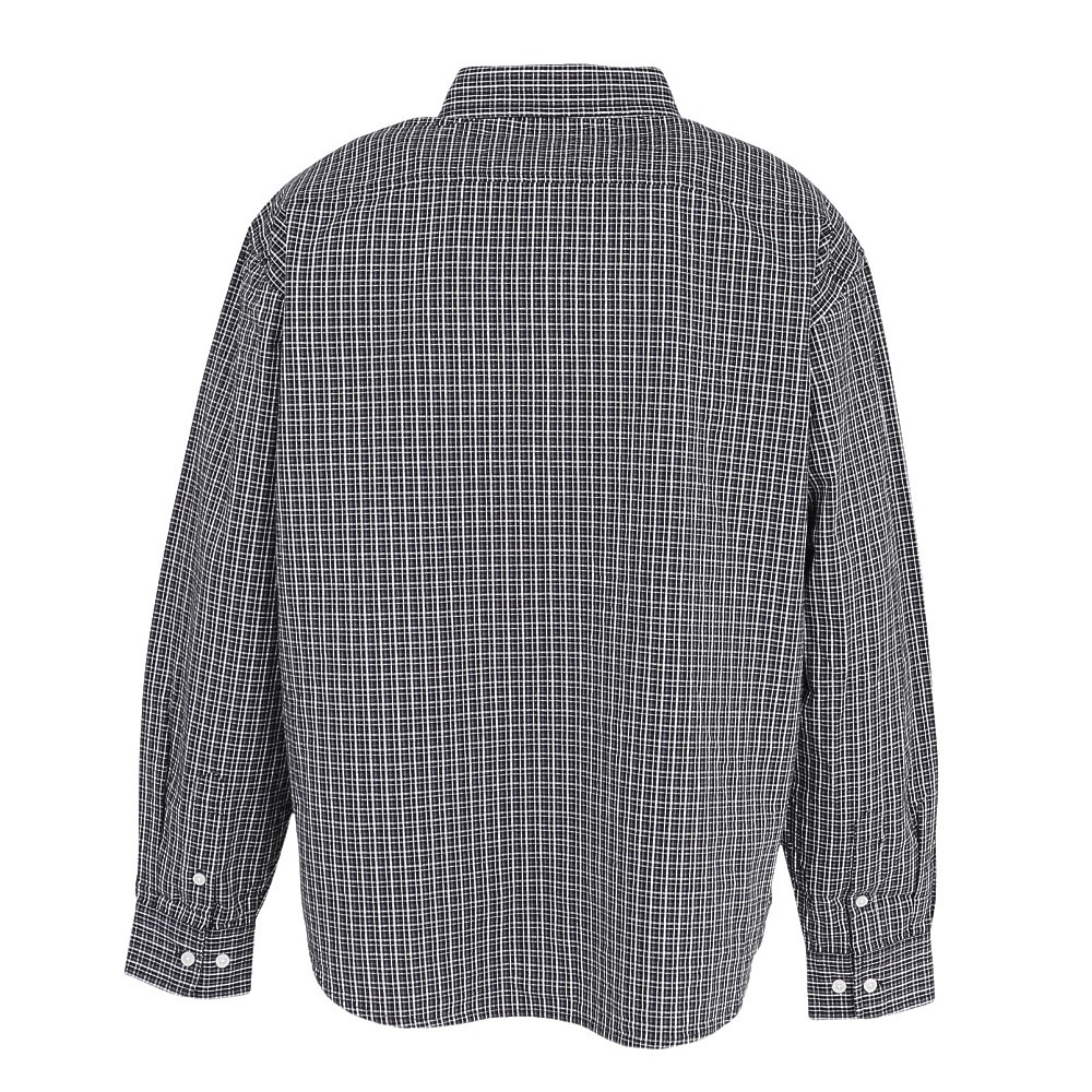 エクストララージ（XLARGE）（メンズ）PLAID 長袖シャツ 101253014003-BLACK